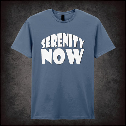 Serenity Now – Cult American Sitcom Graphic T-Shirt