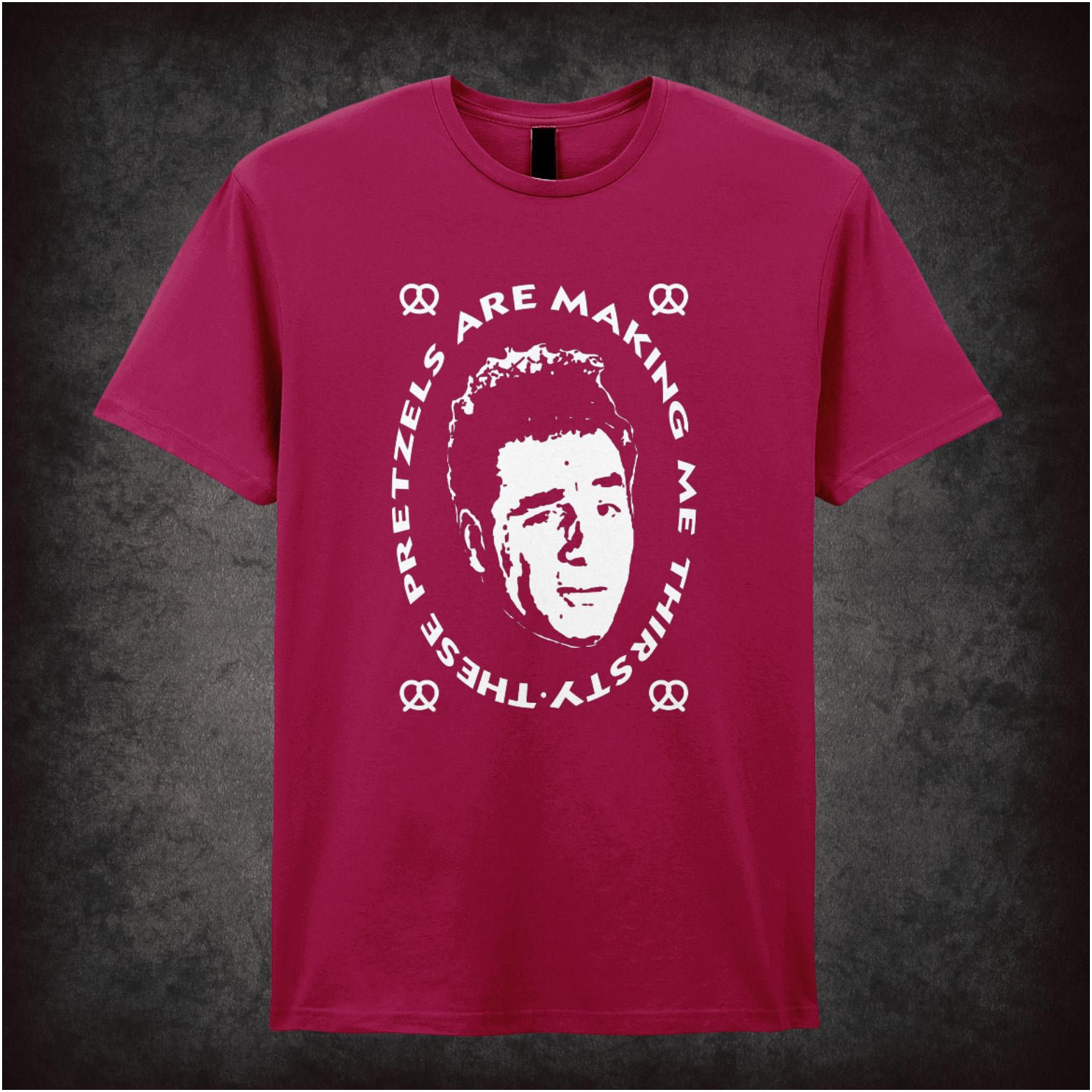 These Pretzels Are Making Me Thirsty seinfeld inspired unisex T-shirt with graphic design