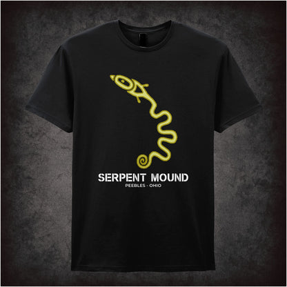 Serpent Mound – Cult Ancient History Graphic T-Shirt