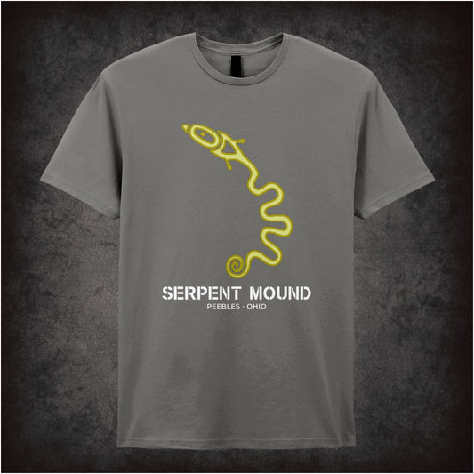 Serpent Mound – Cult Ancient History Graphic T-Shirt