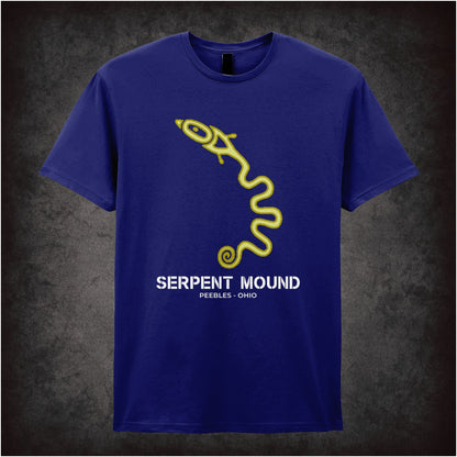 Serpent Mound – Cult Ancient History Graphic T-Shirt