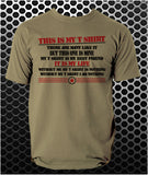 This Is My T Shirt There Are Many Like It But This One Is Mine - Full Metal Jacket Inspired Unisex T Shirt