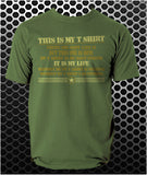 This Is My T Shirt There Are Many Like It But This One Is Mine - Full Metal Jacket Inspired Unisex T Shirt