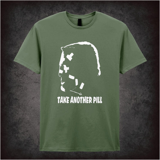 Take Another Pill Sin City inspired unisex T-shirt with graphic design
