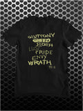 Seven Deadly Sins - Seven Inspired Unisex T Shirt