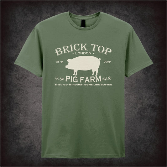 Brick Top Pig Farm – Softstyle Unisex Graphic T-Shirt