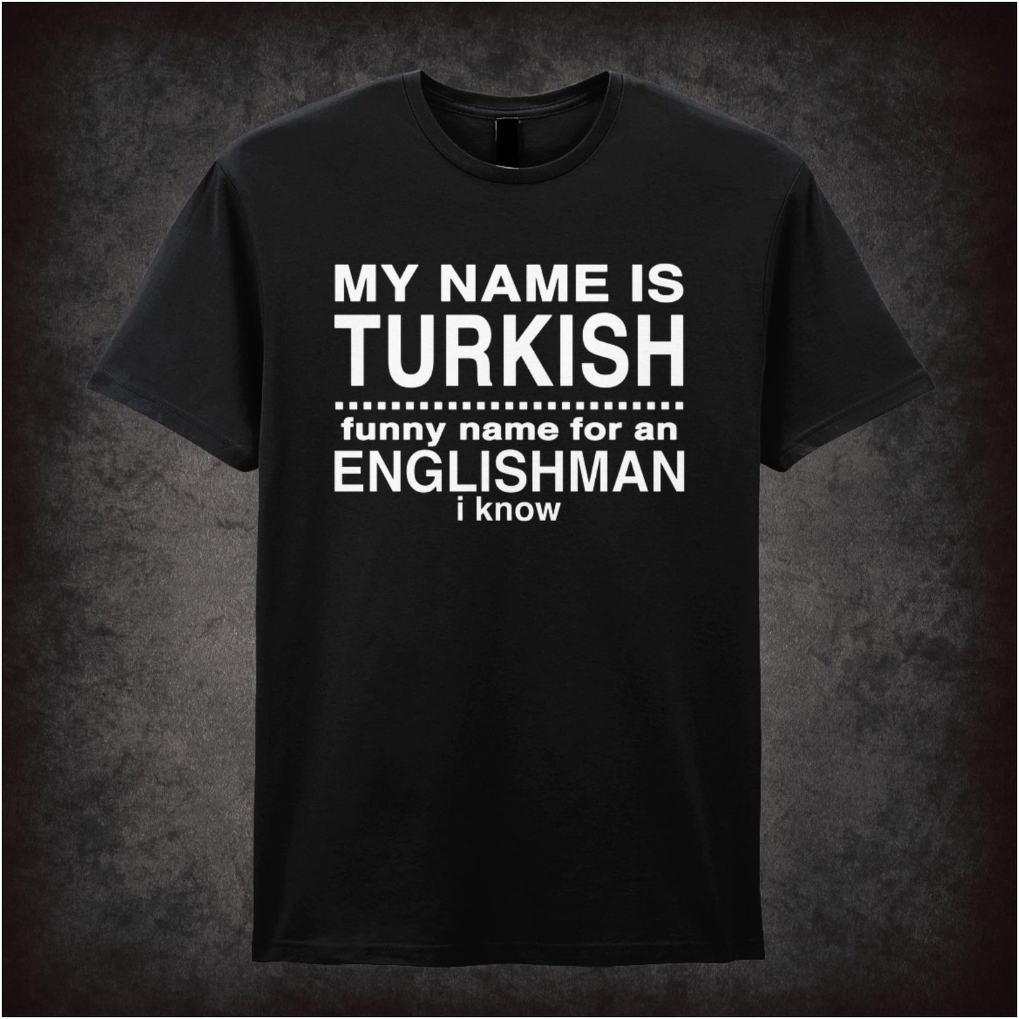 My Name Is Turkish… – Cult Crime Graphic T-Shirt
