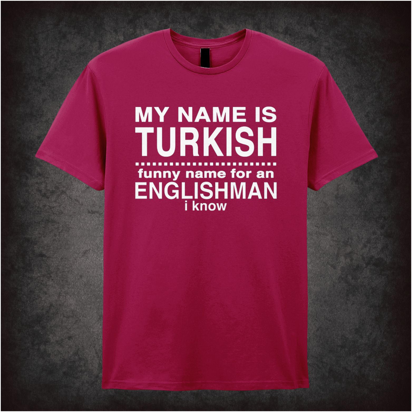 ‘My name is Turkish… funny name for an Englishman’ quote T-shirt from Snatch