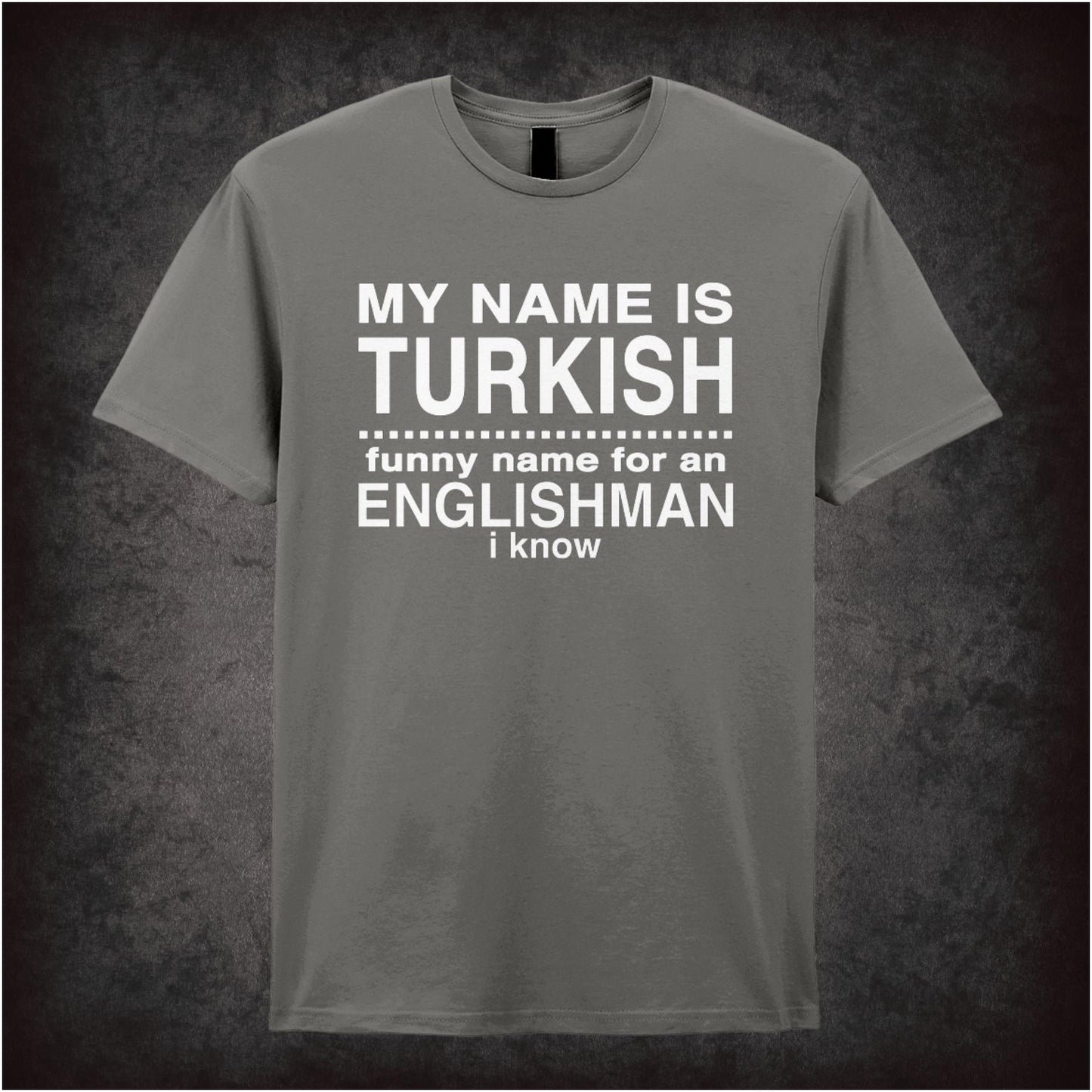 My Name Is Turkish… – Cult Crime Graphic T-Shirt