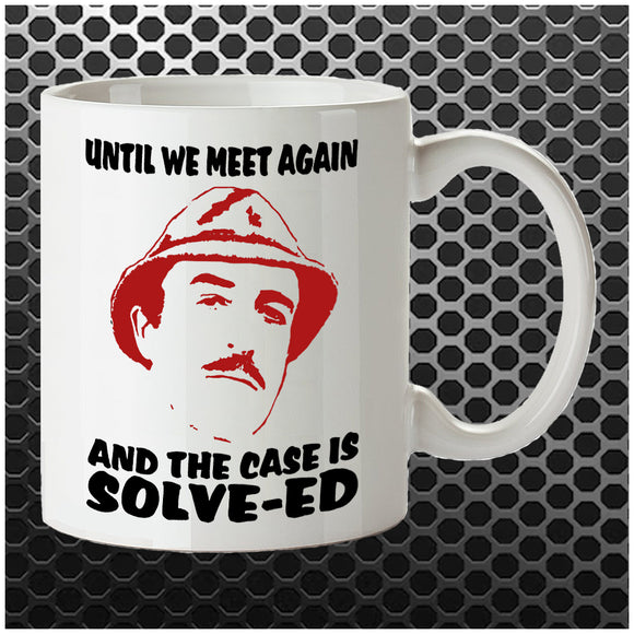 Until We Meet Again And The Case Is Solve-ed - The Pink Panther Inspired Mug