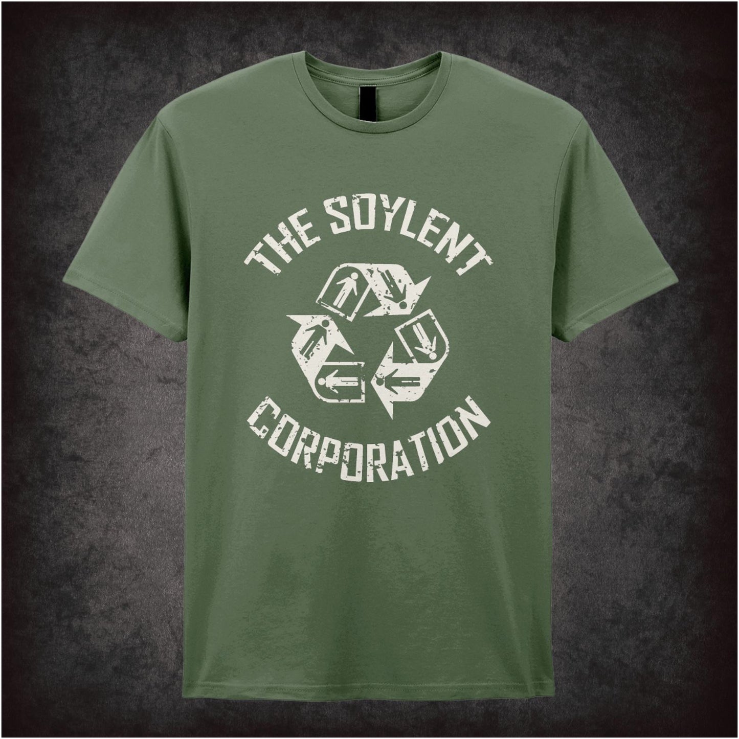 Soylent Corporation recycling logo T-shirt from Soylent Green