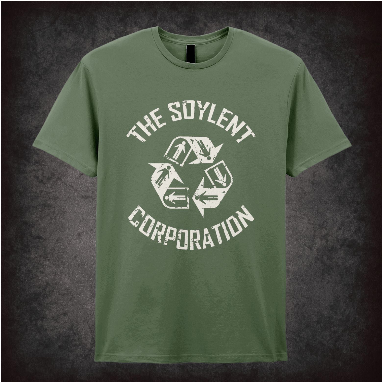 Soylent Corporation recycling logo T-shirt from Soylent Green