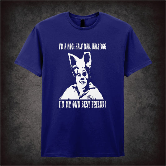 Barf ‘I’m a Mog: half man, half dog’ T-shirt from Spaceballs