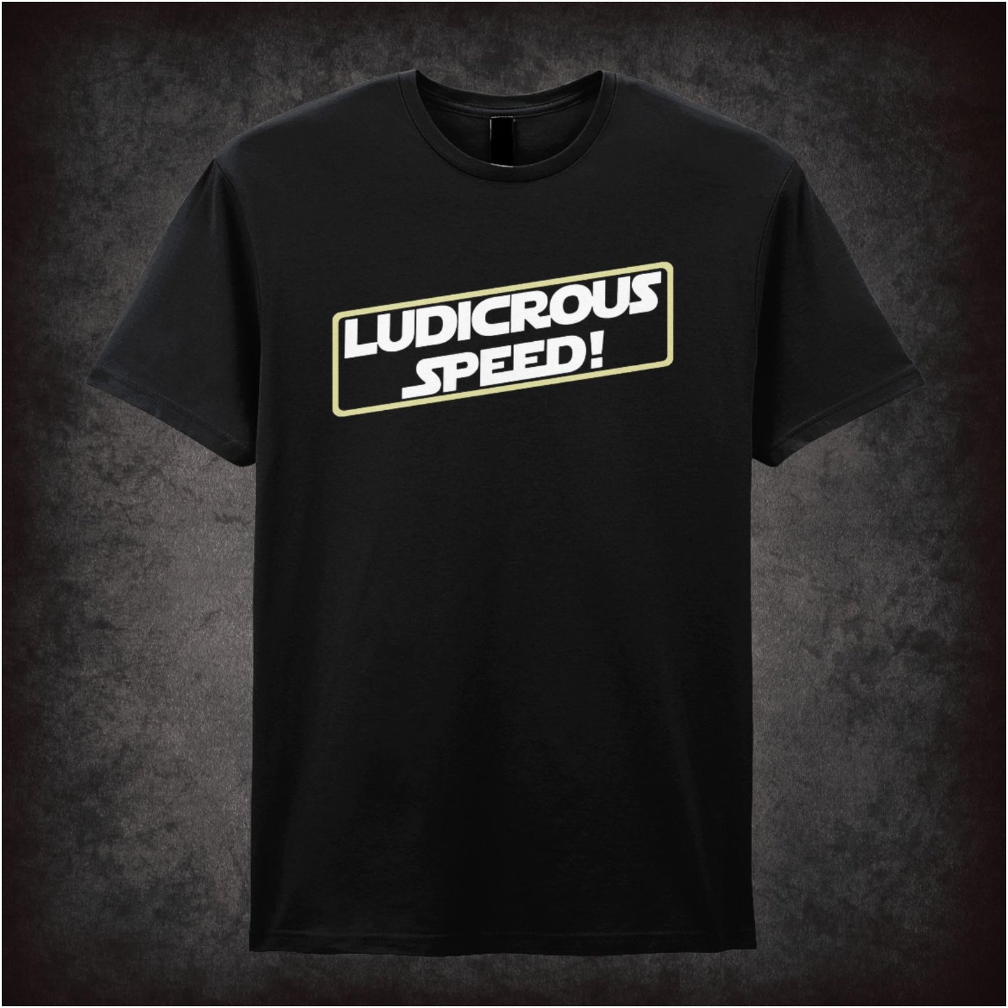 Ludicrous Speed – Cult Comedy Graphic T-Shirt