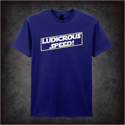 Ludicrous Speed – Cult Comedy Graphic T-Shirt