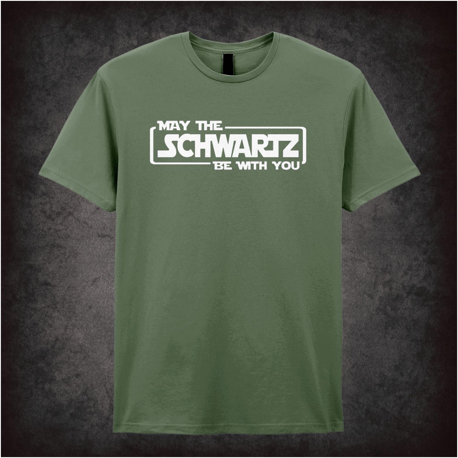 ‘May the Schwartz be with you’ quote T-shirt from Spaceballs