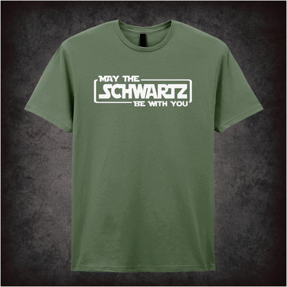 ‘May the Schwartz be with you’ quote T-shirt from Spaceballs