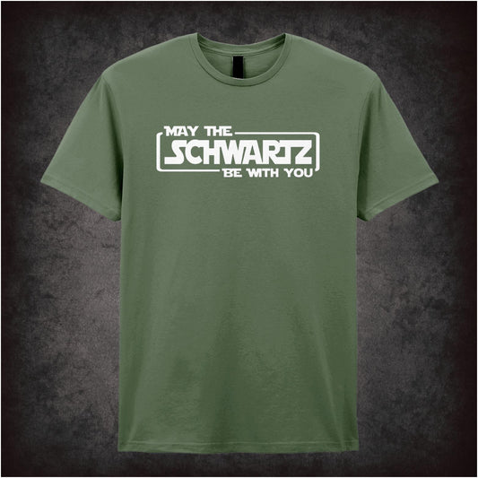 ‘May the Schwartz be with you’ quote T-shirt from Spaceballs