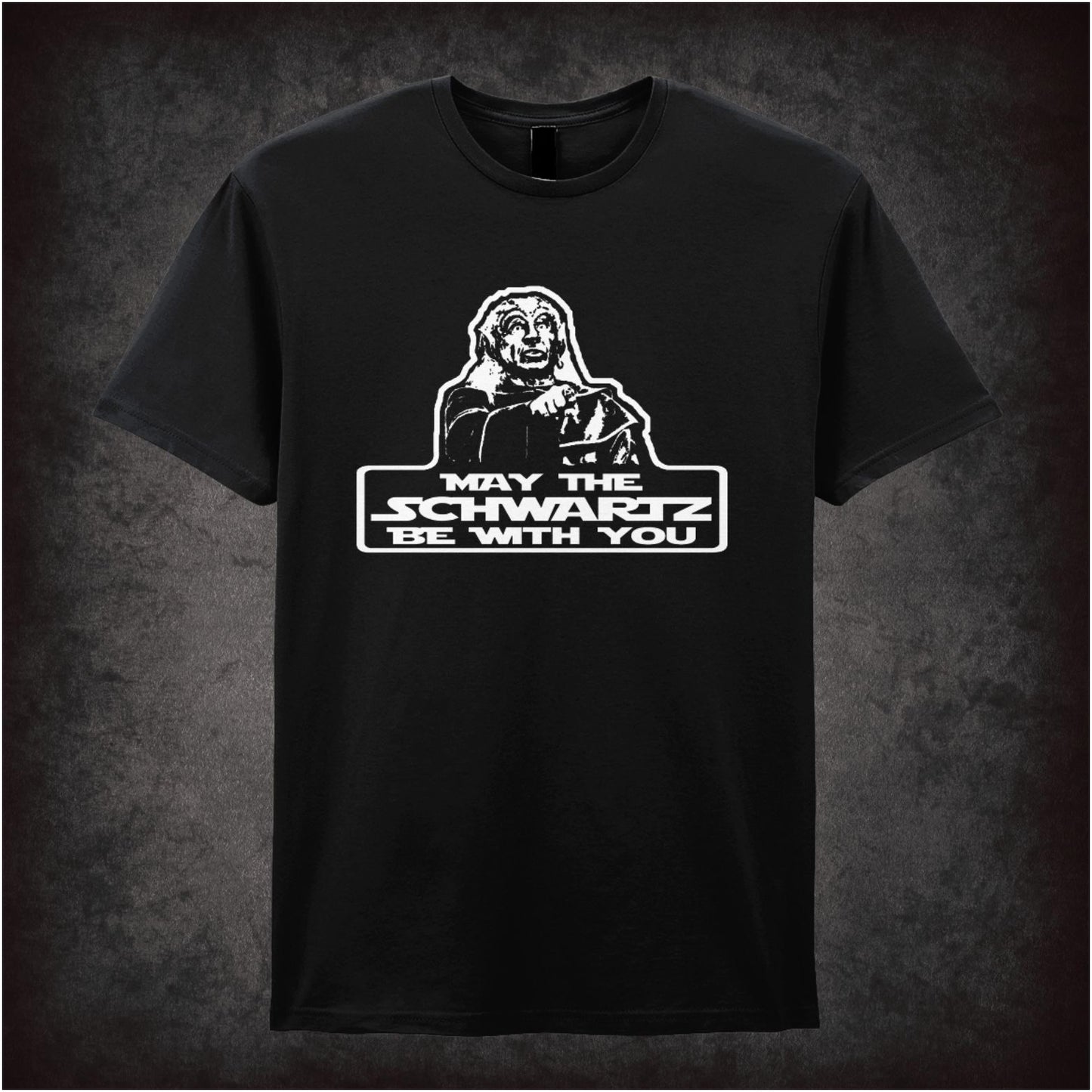 Yogurt ‘May the Schwartz be with you’ T-shirt from Spaceballs