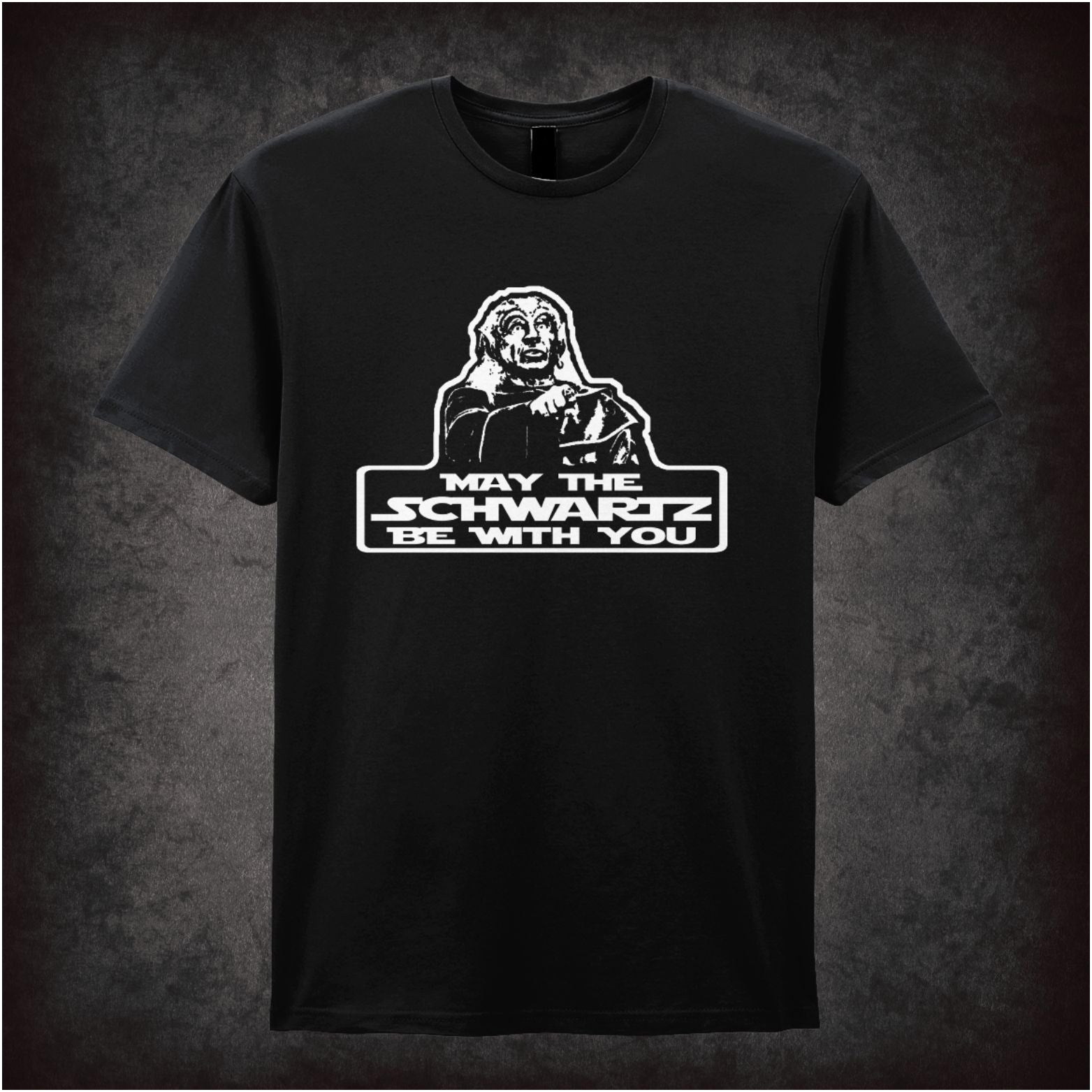 Yogurt ‘May the Schwartz be with you’ T-shirt from Spaceballs