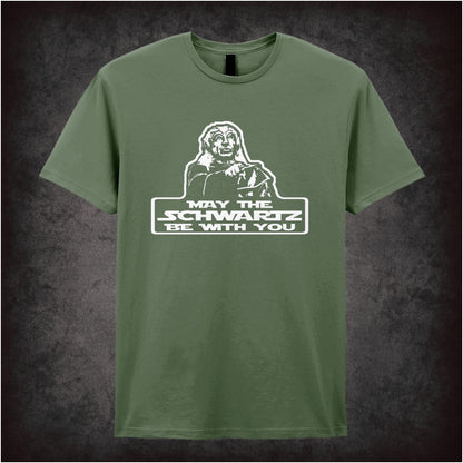 Yogurt: May The Schwartz Be With You – Cult Comedy Graphic T-Shirt