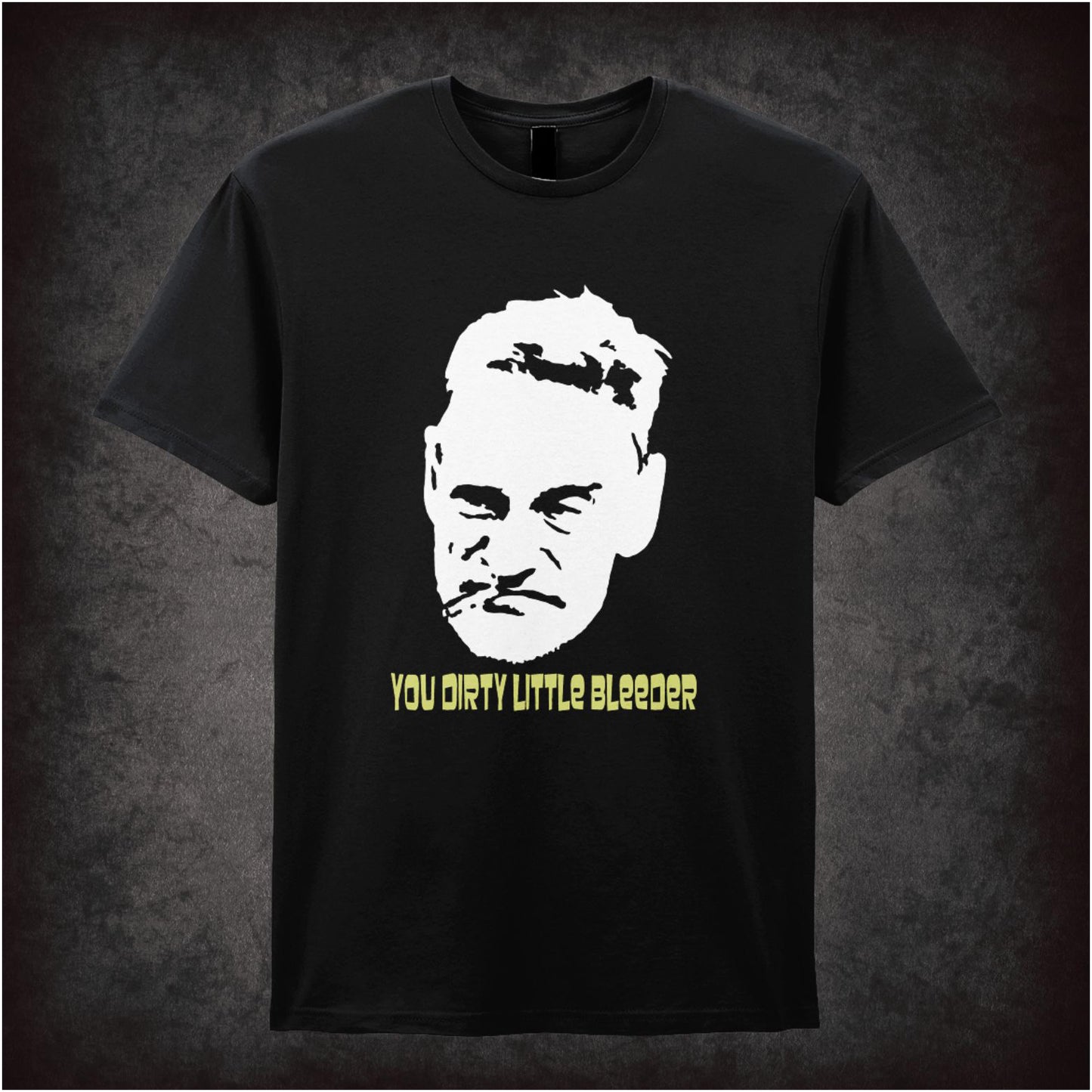 You Dirty Little Bleeder – Cult British Sitcom Graphic T-Shirt