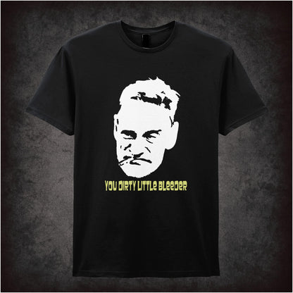 You Dirty Little Bleeder – Cult British Sitcom Graphic T-Shirt