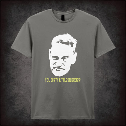 You Dirty Little Bleeder – Cult British Sitcom Graphic T-Shirt
