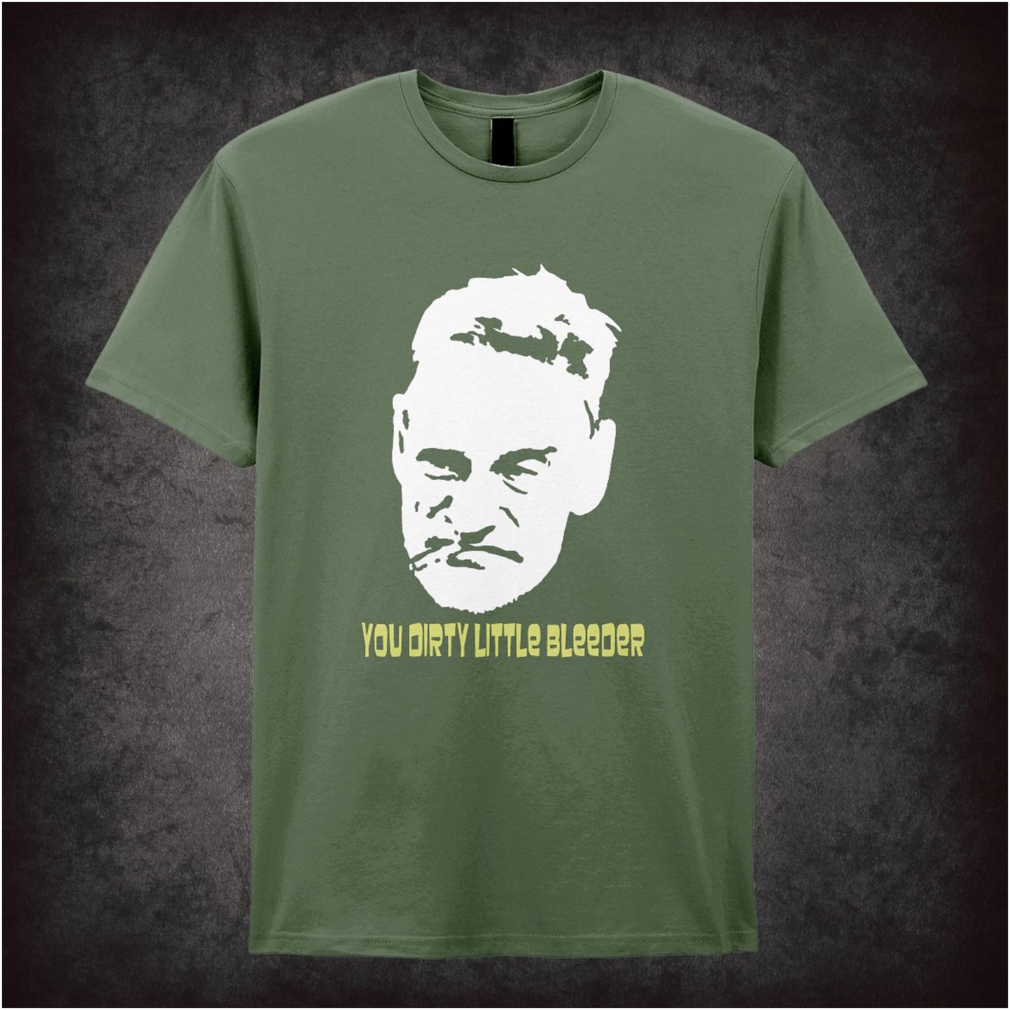You Dirty Little Bleeder – Cult British Sitcom Graphic T-Shirt