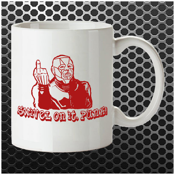 Swivel On It, Punk! - Red Dwarf Inspired Mug