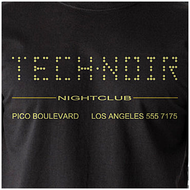 Technoir Nightclub - Terminator Inspired Unisex T Shirt