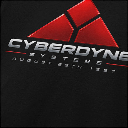 Judgment Day August 29th 1997 close up T-shirt in black from Terminator 2: Judgment Day