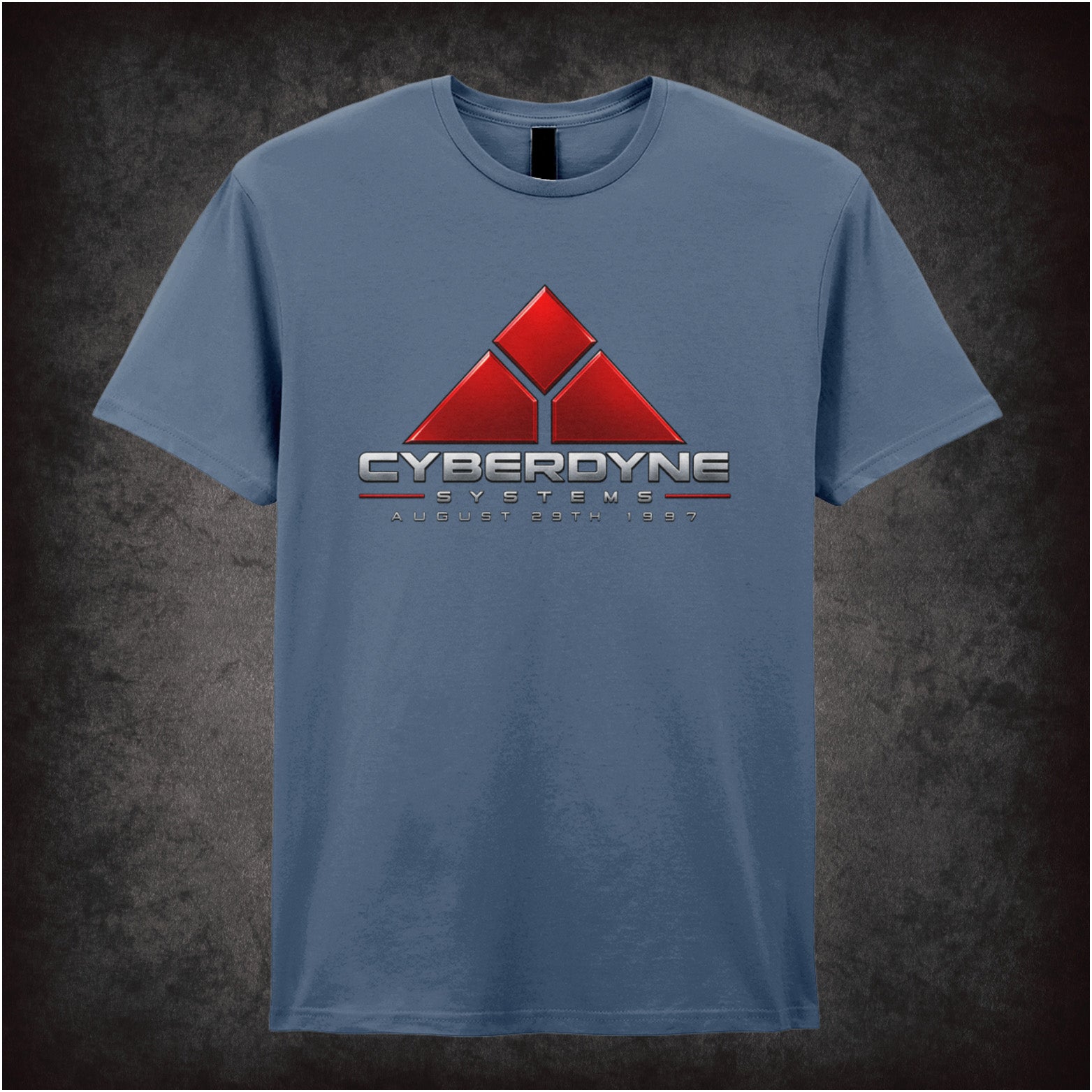 Judgment Day August 29th 1997 T-shirt in indigo from Terminator 2: Judgment Day