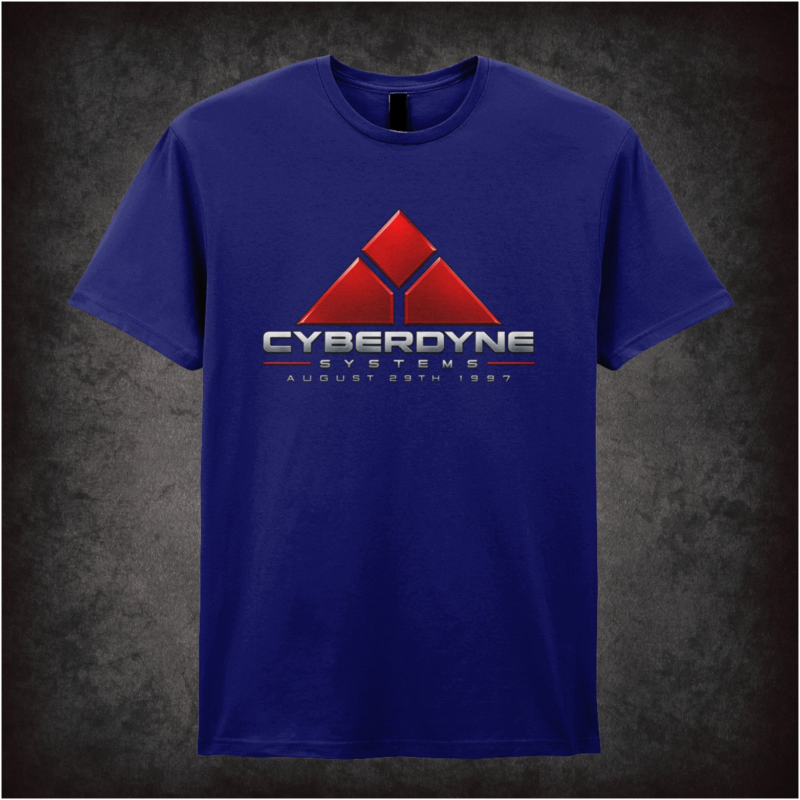 Judgment Day August 29th 1997 T-shirt in navy from Terminator 2: Judgment Day