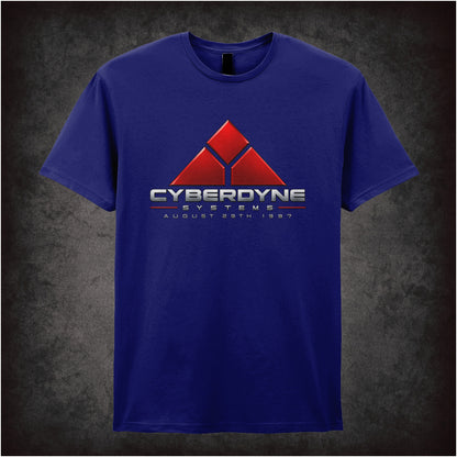 Judgment Day August 29th 1997 T-shirt in navy from Terminator 2: Judgment Day