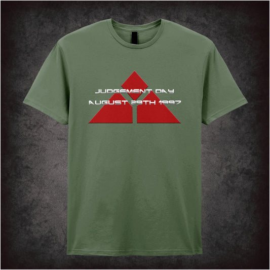 Judgment Day August 29th 1997 T-shirt from Terminator 2: Judgment Day