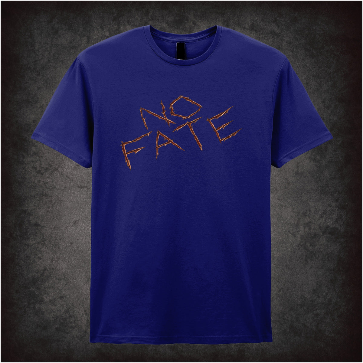 No Fate T-shirt in navy inspired by The Terminator 2