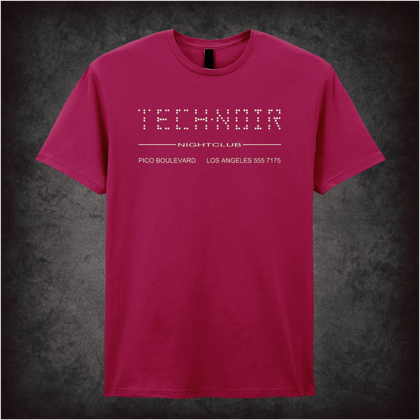 Tech Noir Nightclub – Cult Sci-Fi Graphic T-Shirt