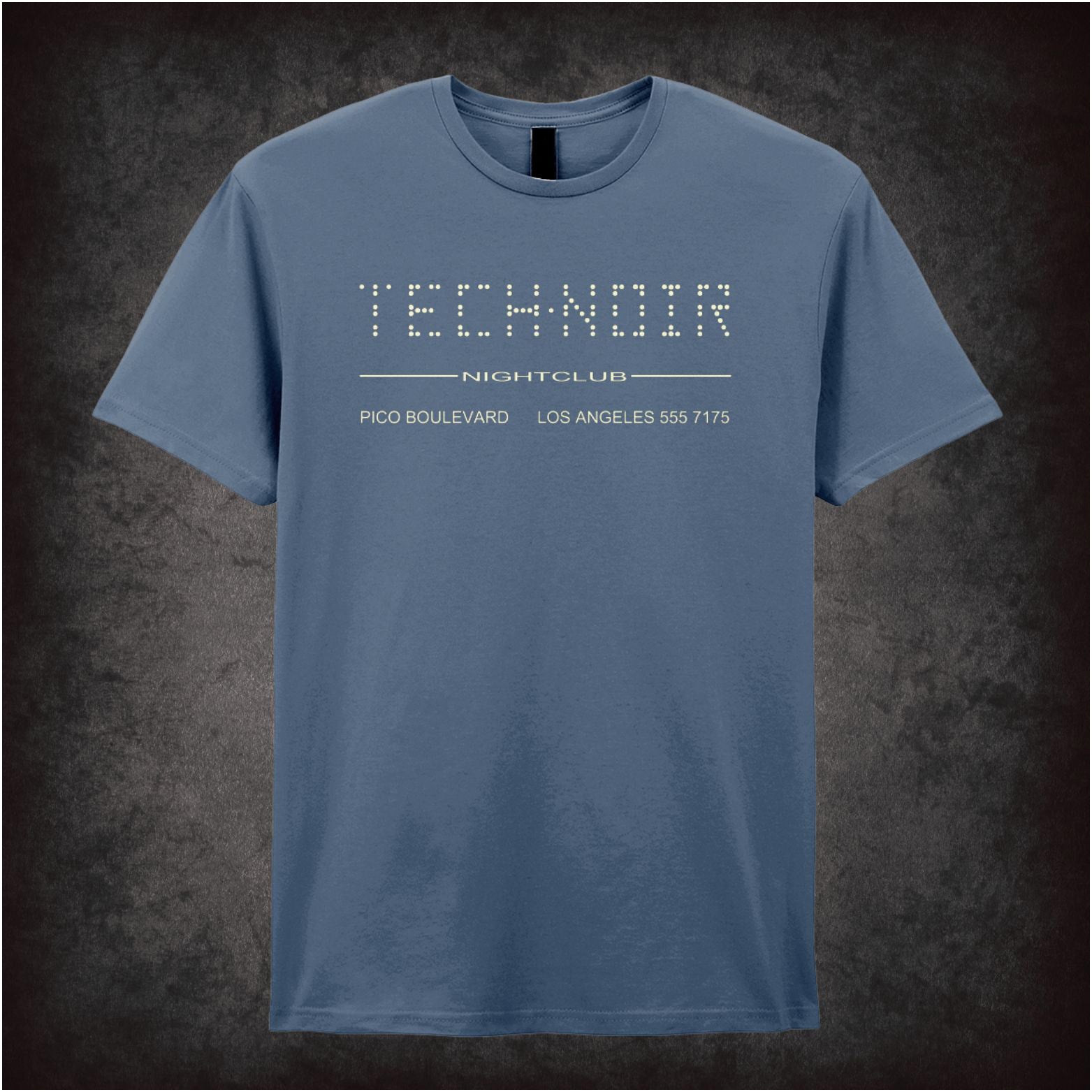 Tech Noir nightclub marquee logo T-shirt from The Terminator