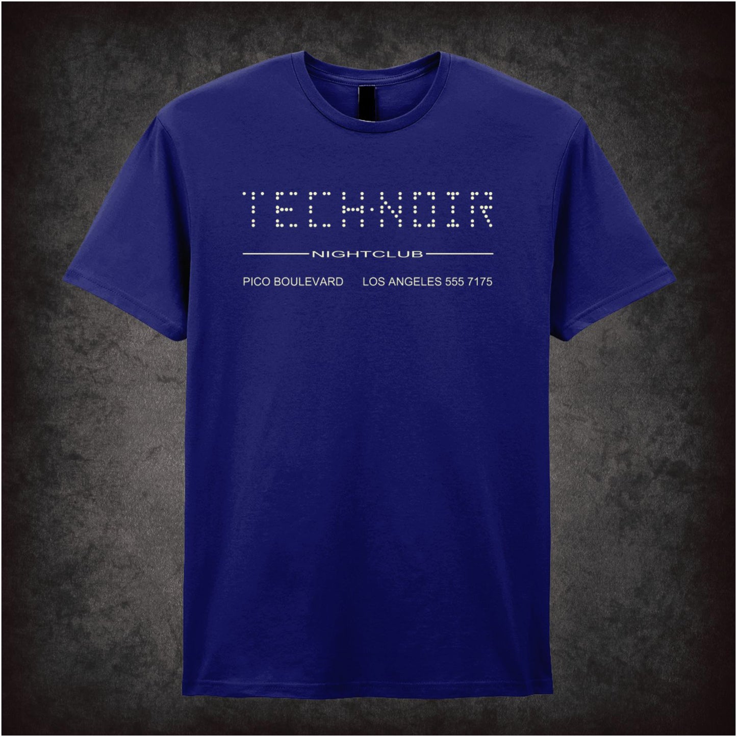 Tech Noir Nightclub – Cult Sci-Fi Graphic T-Shirt