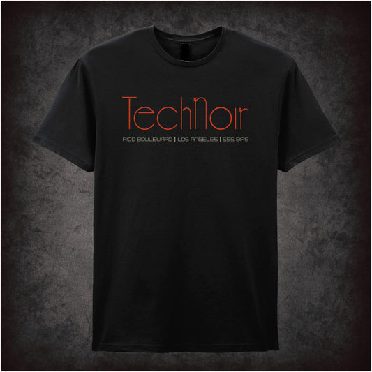 Tech Noir nightclub logo T-shirt from The Terminator