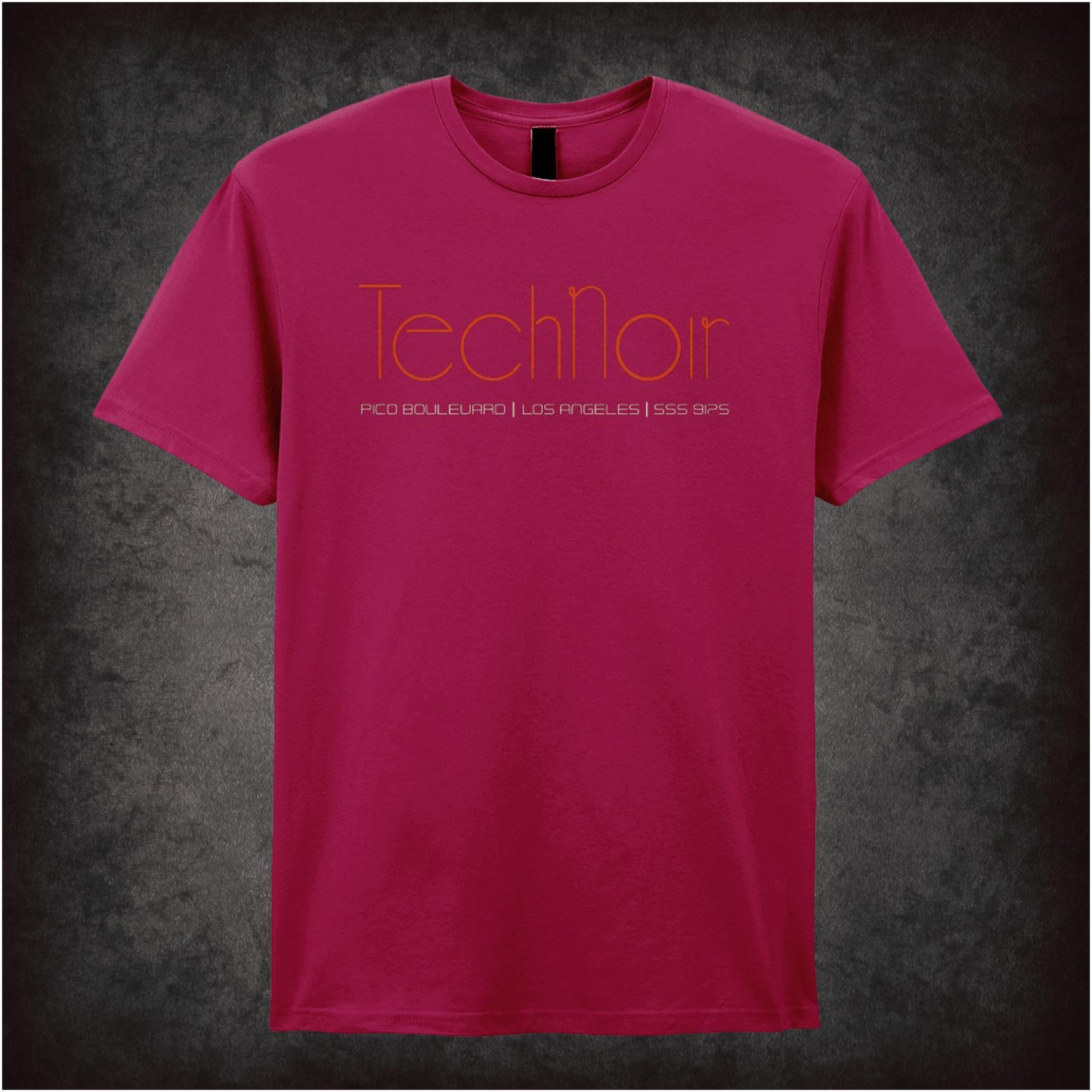 Tech Noir Nightclub Neon – Cult Sci-Fi Graphic T-Shirt