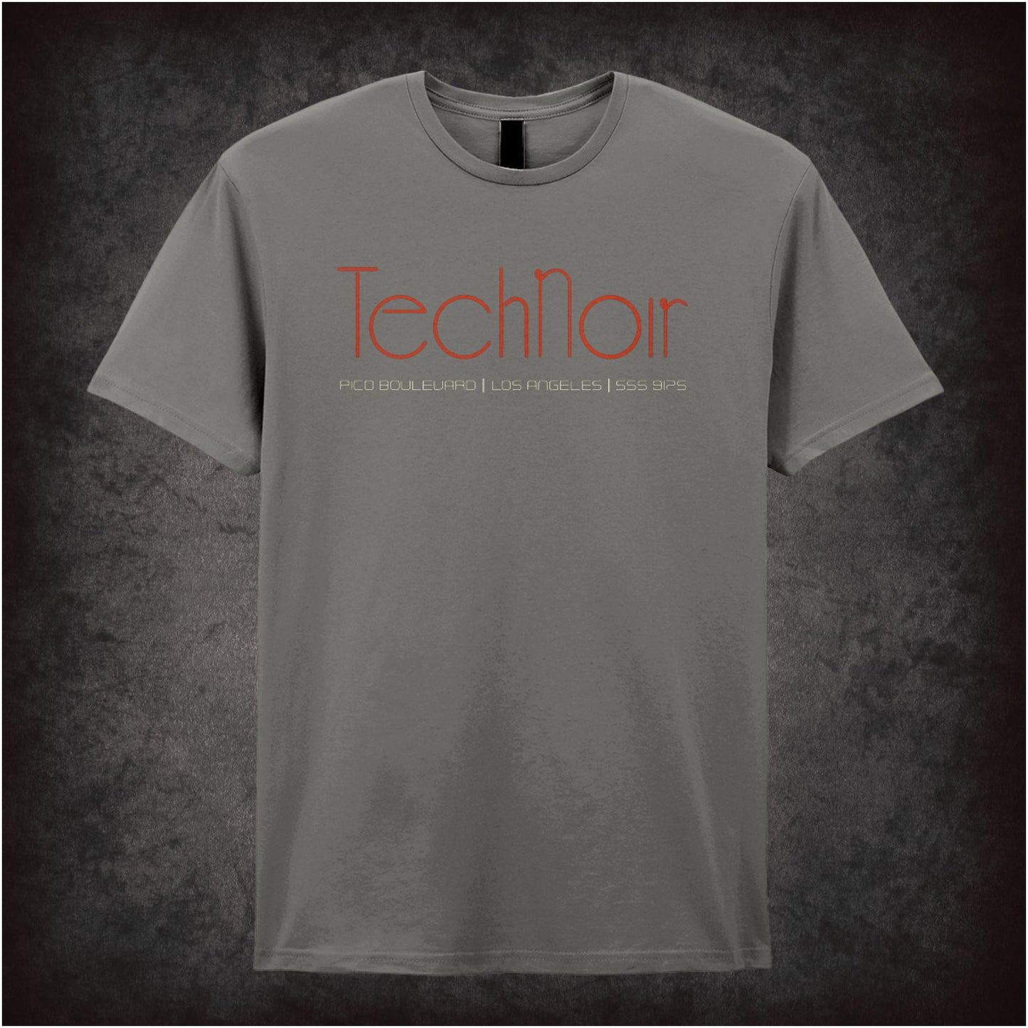 Tech Noir Nightclub Neon – Cult Sci-Fi Graphic T-Shirt