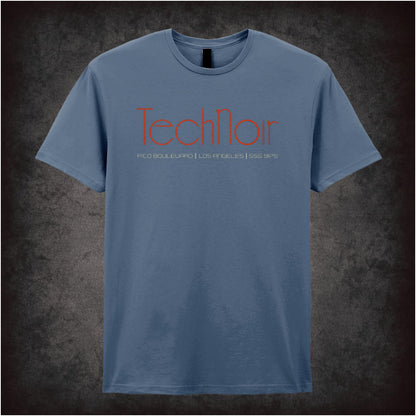 Tech Noir Nightclub Neon – Cult Sci-Fi Graphic T-Shirt