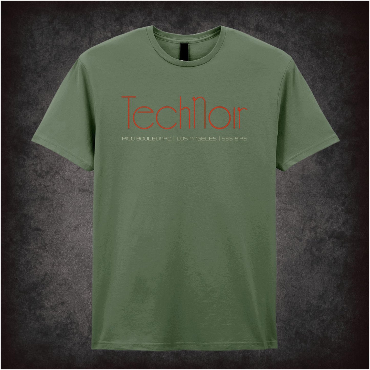 Tech Noir Nightclub Neon – Cult Sci-Fi Graphic T-Shirt