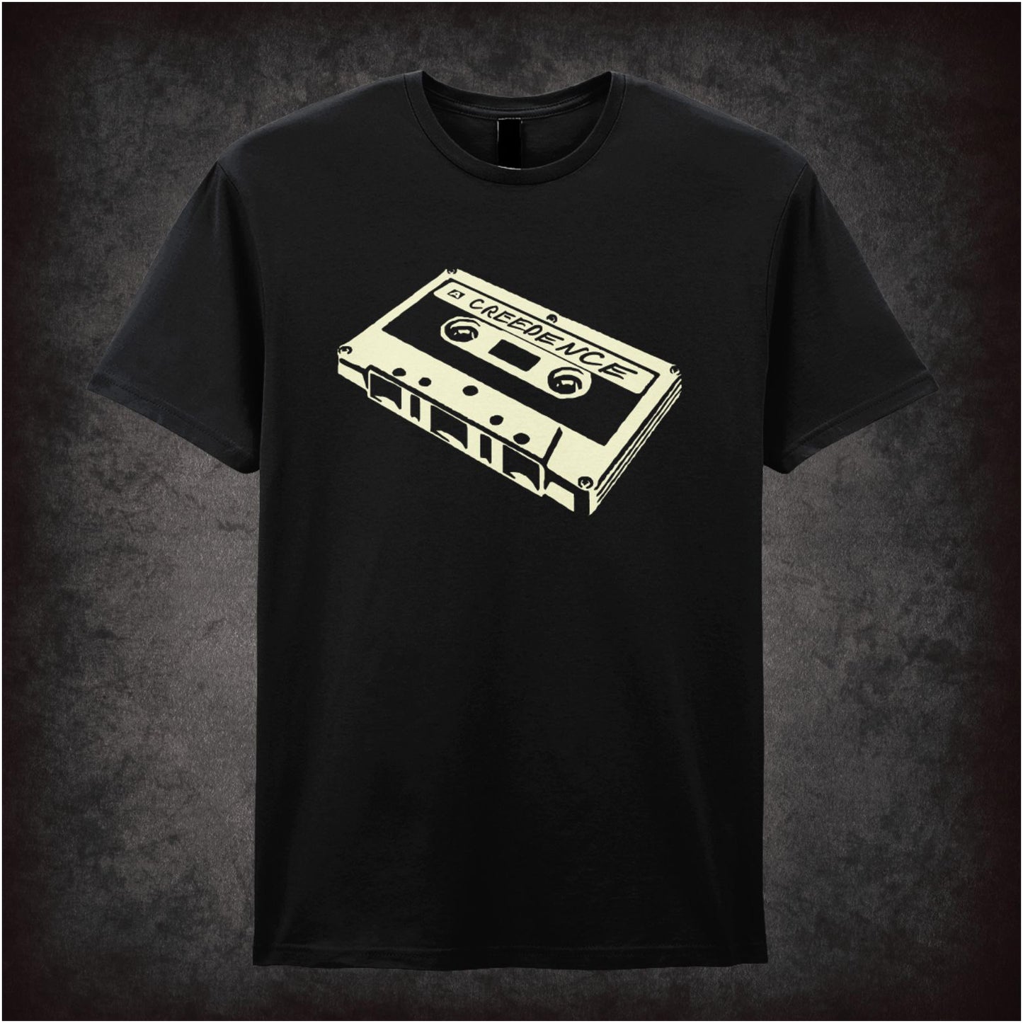 Creedence Tape – Cult Comedy Graphic T-Shirt