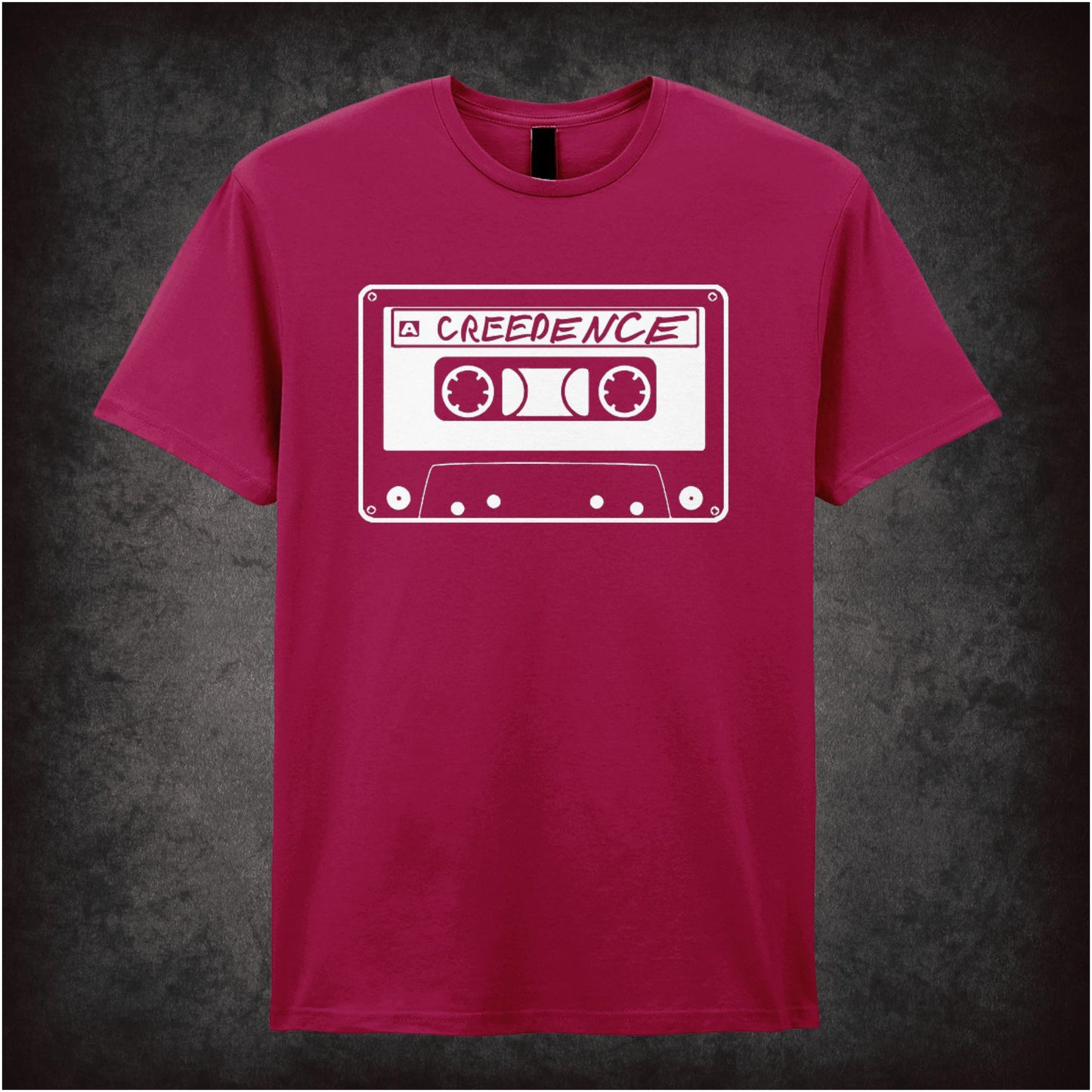Creedence Cassette Tape – Cult Comedy Graphic T-Shirt