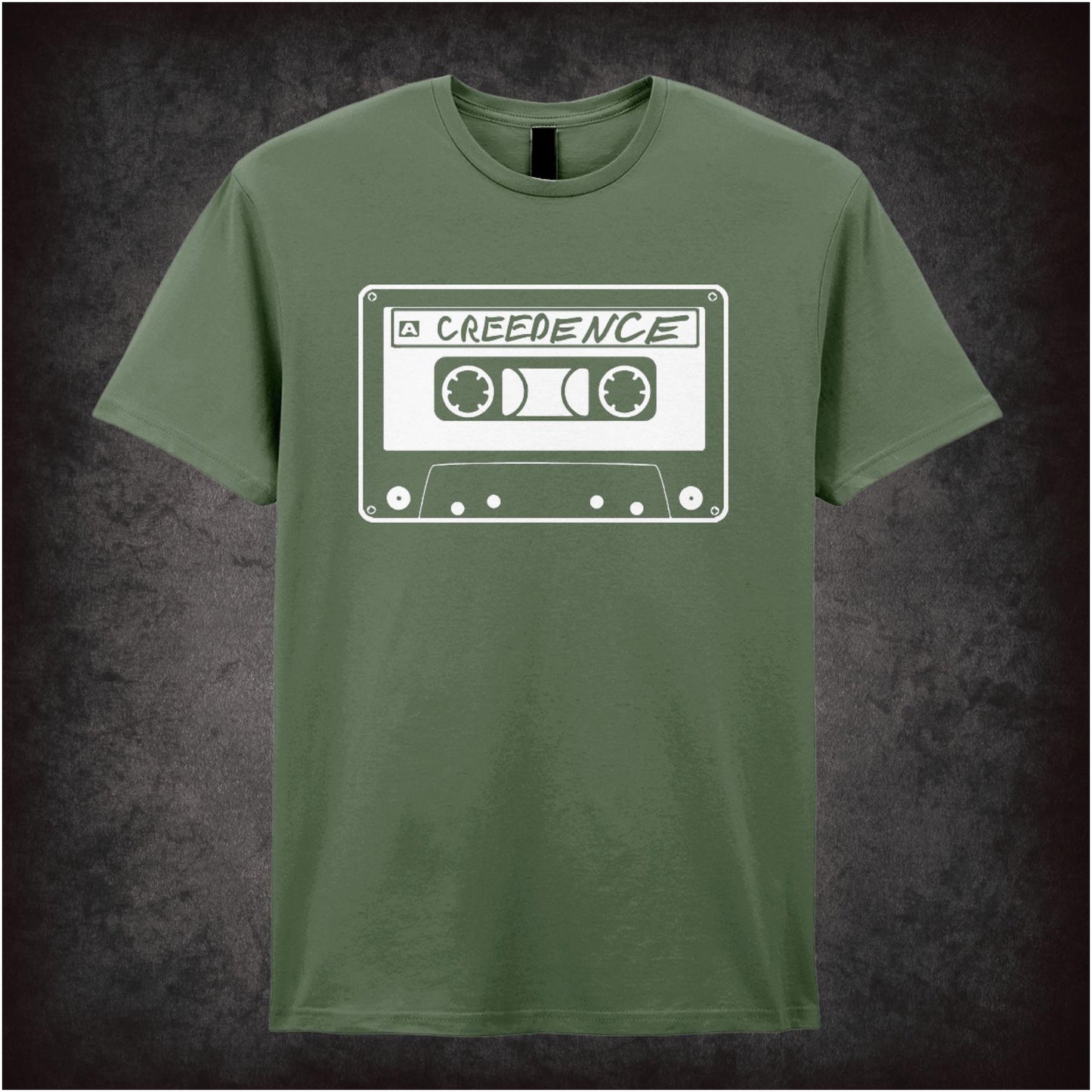 Creedence Cassette Tape – Cult Comedy Graphic T-Shirt