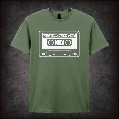 Creedence Cassette Tape – Cult Comedy Graphic T-Shirt