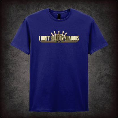 Walter Sobchak ‘I don’t roll on Shabbos’ T-shirt in navy from The Big Lebowski